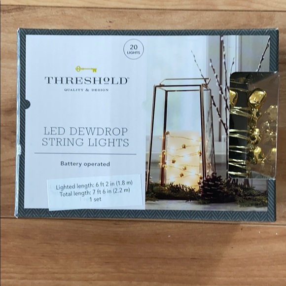 Threshold  LED Bells Gold color string light - Picture 2 of 14